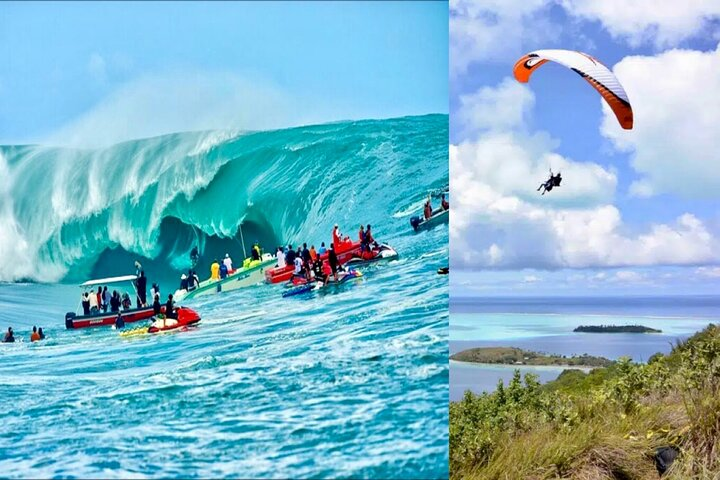 Tour of the island and Peninsula WITH Paragliding and Taxi Boat (Teahupoo) - Photo 1 of 25